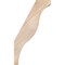 Ekena Millwork 5 1/2"W x 16"D x 28"H Funston Smooth Knee Brace, Douglas Fir BRC06X16X28FST00SDF - alternate 2